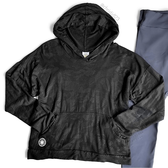 Terez For Soulcycle Camo Cross-Back Hoodie - Picture 1 of 10
